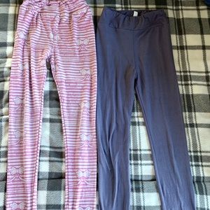 Set of girls L/XL lularoe leggings